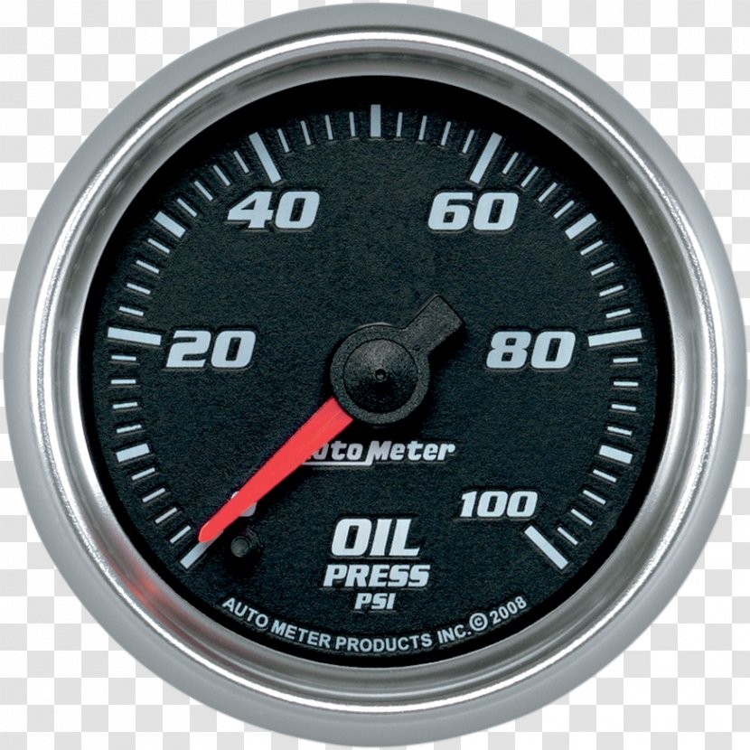 Gauge Car Tachometer Oil Pressure Engine Transparent PNG