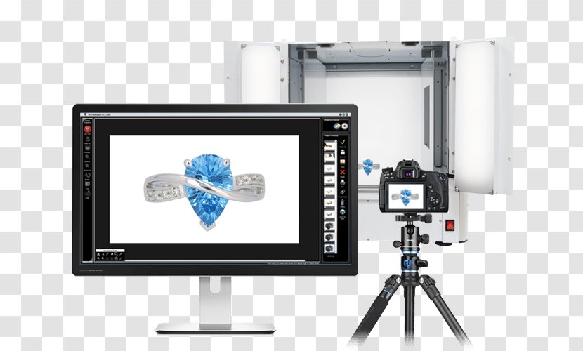 360 Product Photography Computer Monitors Immersive Video - Tripod - News Header Box Transparent PNG