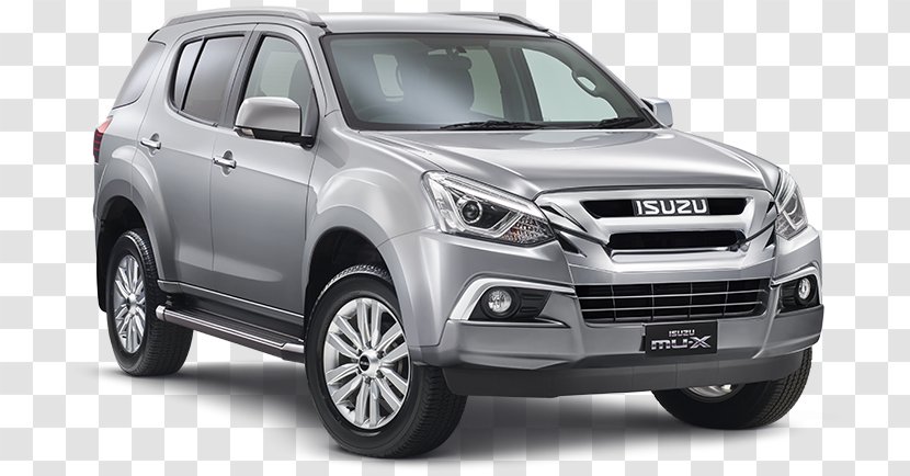 Isuzu MU-X 3.0D AT 4WD D-Max Car Sport Utility Vehicle - Automotive Design Transparent PNG