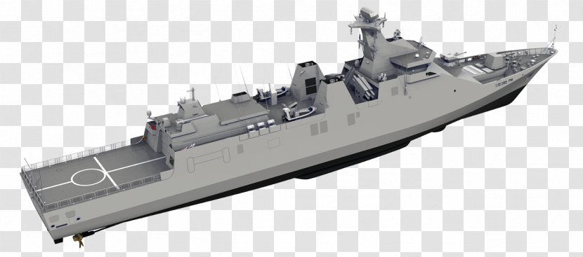 Sigma-class Design Corvette Frigate Ship Navy - Littoral Combat - INFOGRAFIC Transparent PNG