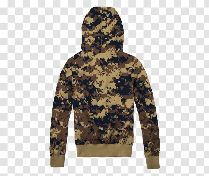 Hoodie Camouflage Jacket Uniform Clothing Transparent PNG