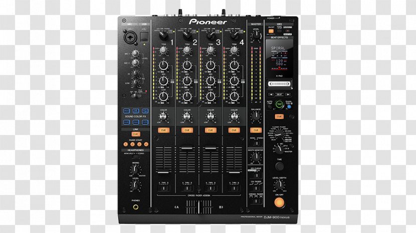 CDJ-900 DJ Mixer Pioneer DJM 900 Nexus Audio Mixers - Flower - Cartoon Transparent PNG
