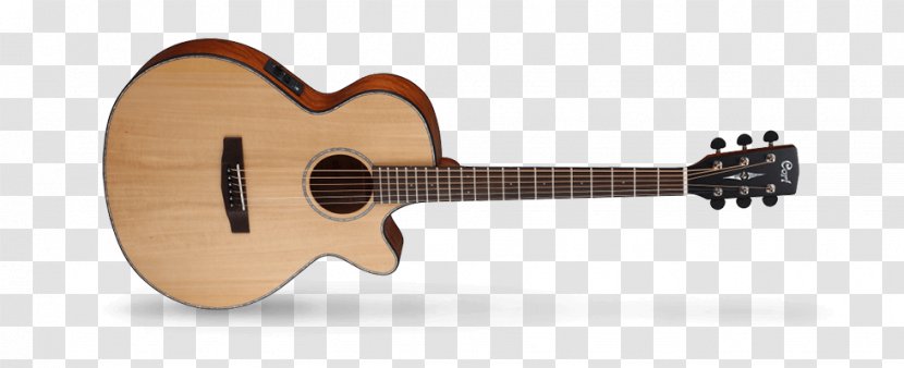 Cort Guitars Acoustic Guitar Acoustic-electric Cutaway - Frame Transparent PNG