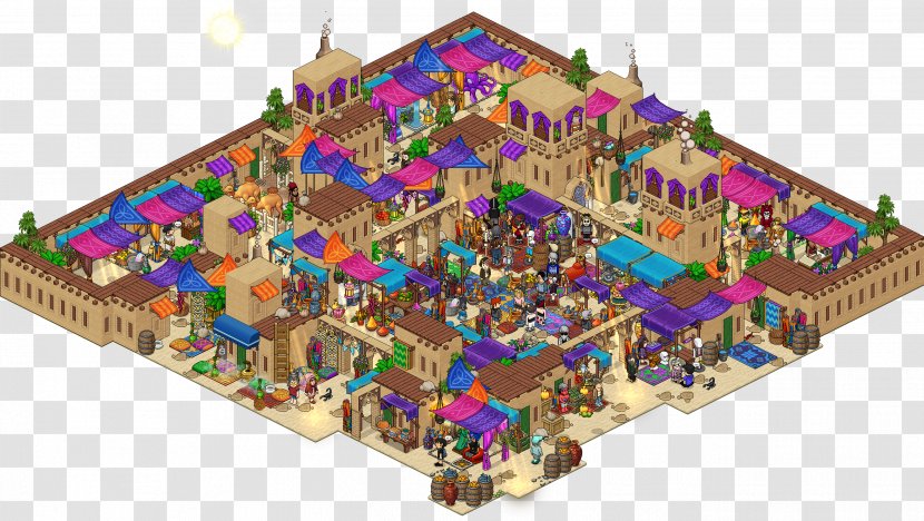 Habbo Game Hotel Fansite Room - Desert Transparent PNG