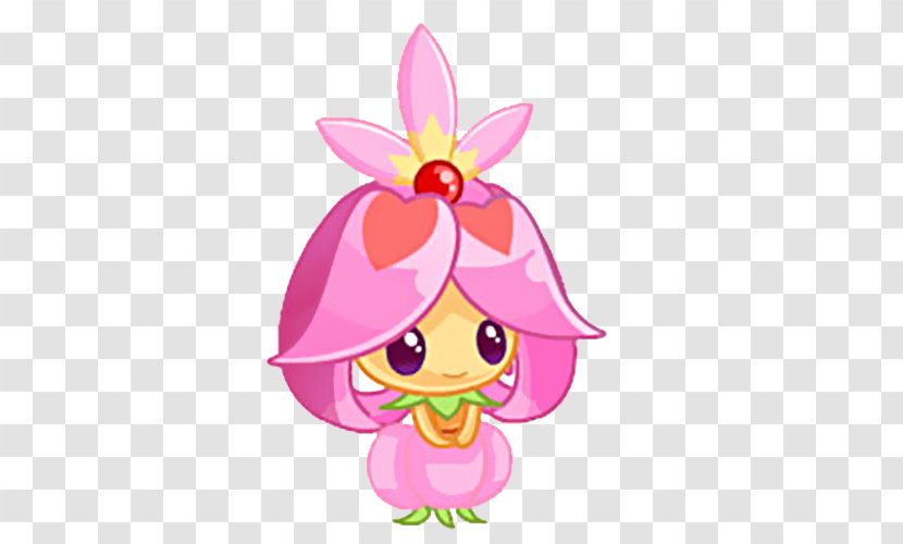 Fairy Flower Fairies - Pink - Cartoon Maiden Transparent PNG