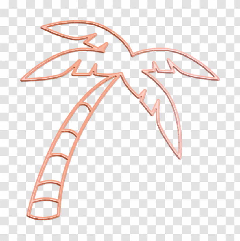 Holidays Icon Palm Tree Icon Beach Icon Transparent PNG