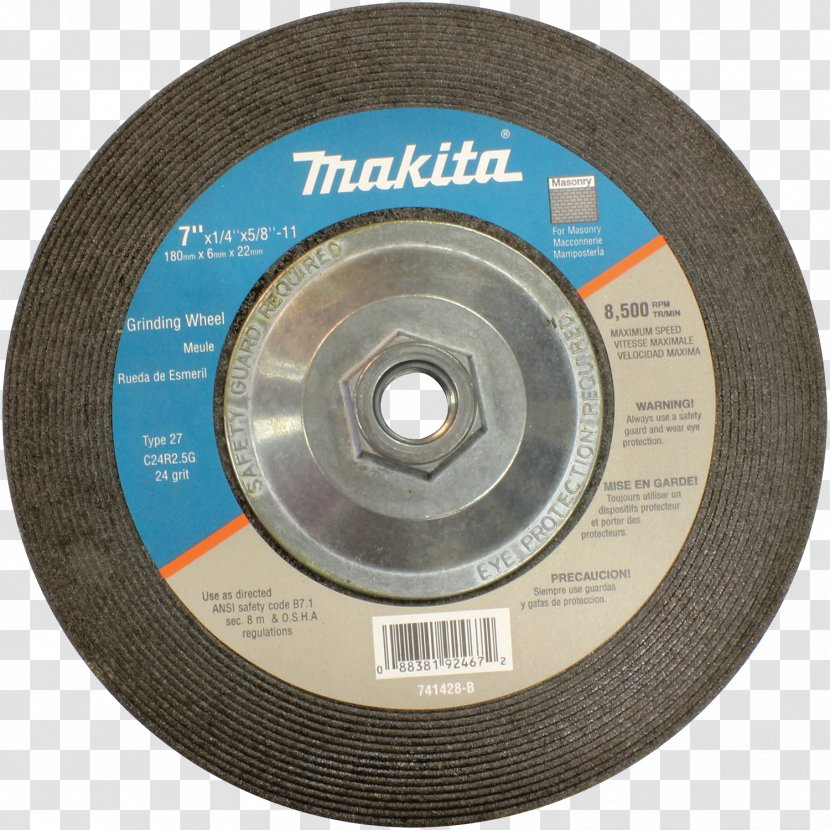 Grinding Wheel Angle Grinder Makita Machine - Hardware - Material Transparent PNG