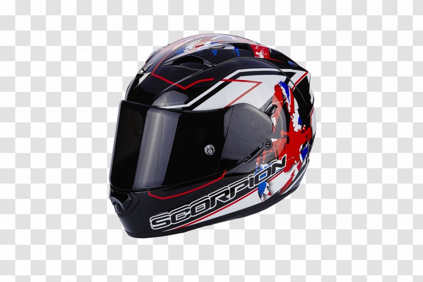 Motorcycle Helmets White Red - Ski Helmet Transparent PNG