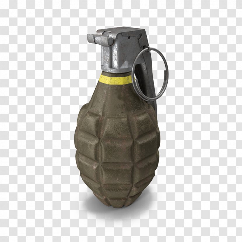 Mk 2 Grenade Weapon - Watercolor - MK2 Transparent PNG
