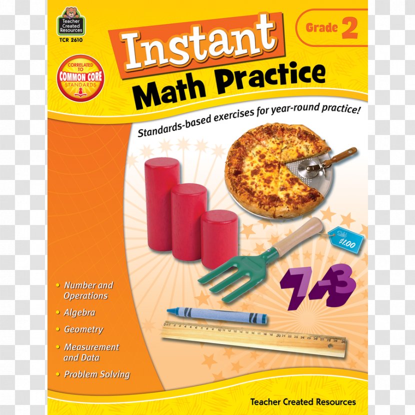 Instant Math Practice: Grade 2 Mathematics Teacher Education Number Transparent PNG