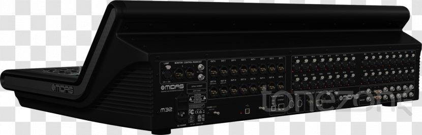 Midas M32 Audio Mixers Digital Mixing Console Consoles Microphone - Heart - Mixer Transparent PNG