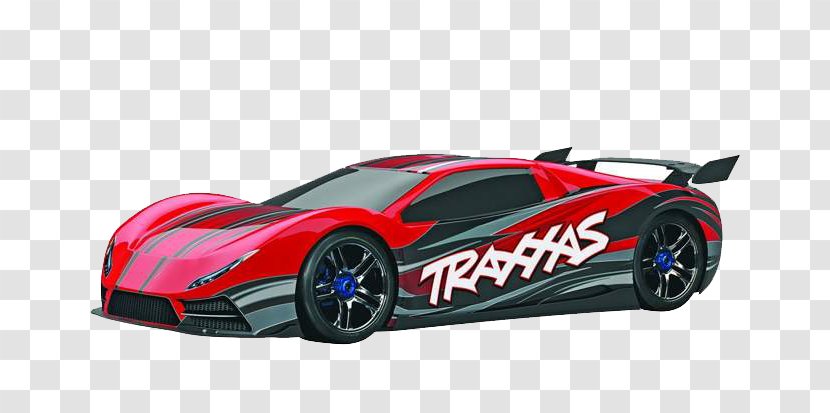 Radio-controlled Car Traxxas XO-1 Four-wheel Drive - Erevo Brushless 110 4wd - Radiocontrolled Transparent PNG