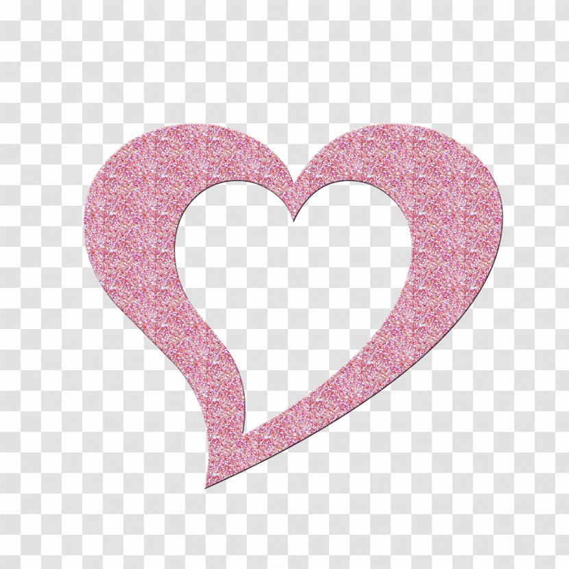 Heart Clip Art - Glitter Transparent PNG