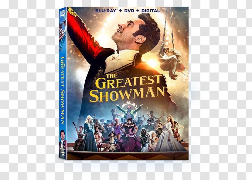 P. T. Barnum The Greatest Showman Blu-ray Disc Ultra HD DVD - Hd Bluray - Greatest-showman Transparent PNG