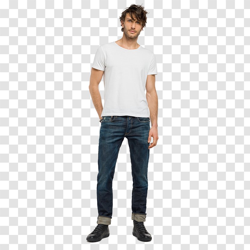 Jeans T-shirt Replay Denim - Shirt Transparent PNG