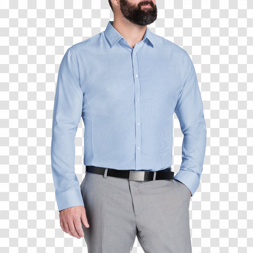 Dress Shirt Collar Neck Sleeve Button Transparent PNG