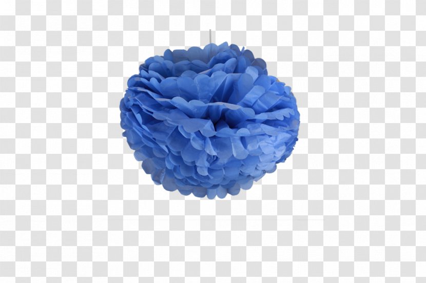 Paper Honeycomb Royal Blue Pom-pom - Color - Lantern Transparent PNG