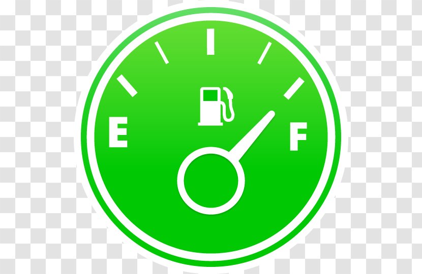 Car Fuel Efficiency Circle - Yellow - Gauge Transparent PNG