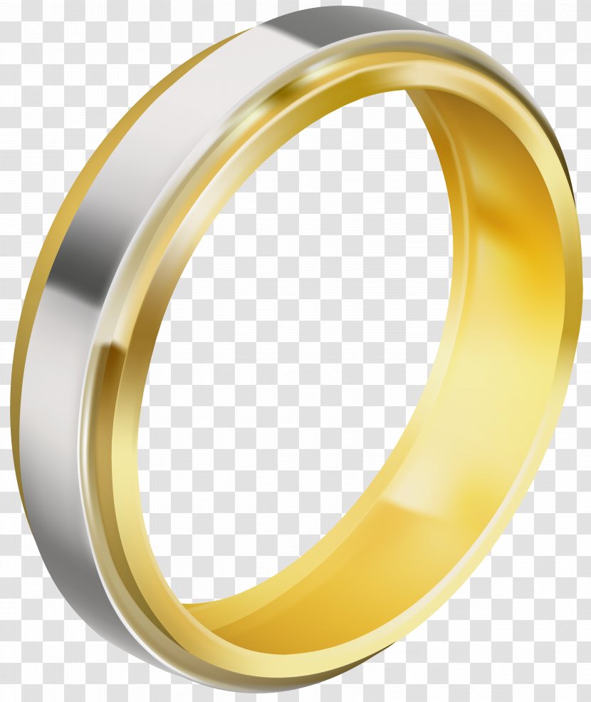 Image File Formats Lossless Compression - Silver - And Gold Wedding Ring Clip Art Transparent PNG
