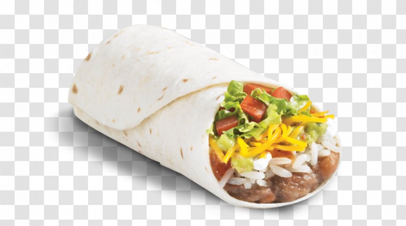 Burrito Taco Salsa Guacamole Veggie Burger - Mexican Food - Menu Transparent PNG