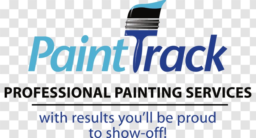 Logo Paint Track Painting Services Organization Brand - Painter Interior Or Exterior Transparent PNG