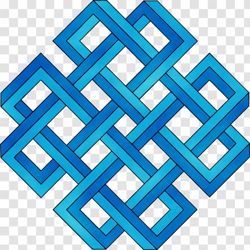 Turquoise Teal Line Pattern Electric Blue - Wet Ink - Rectangle Transparent PNG