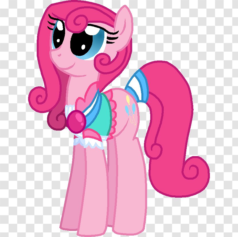 Pony Pinkie Pie Rarity Princess Luna - Watercolor Transparent PNG