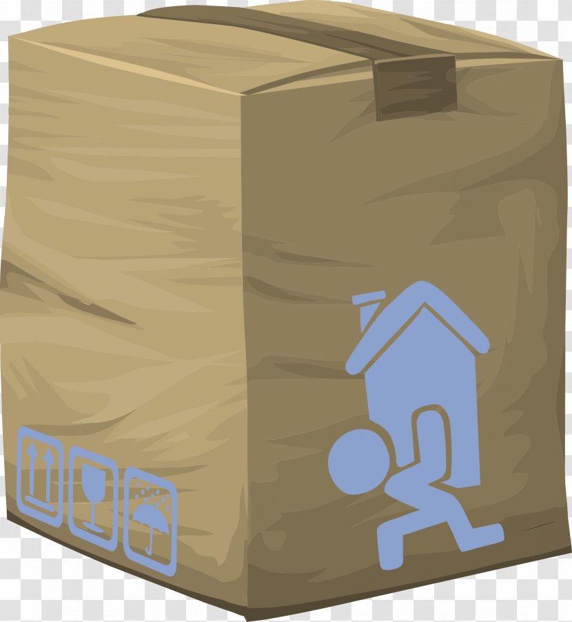 Mover Parcel Package Delivery Box - Cardboard - Moving Transparent PNG