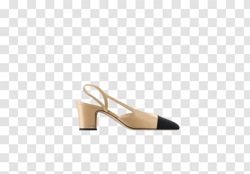 Chanel Slingback Court Shoe Sandal - Dress Transparent PNG