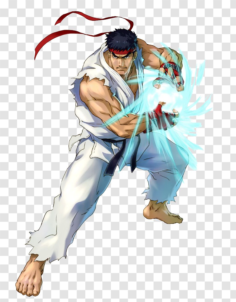 Project X Zone 2 Phoenix Wright: Ace Attorney Street Fighter Tekken II: The World Warrior - Watercolor - Ryu Image Transparent PNG