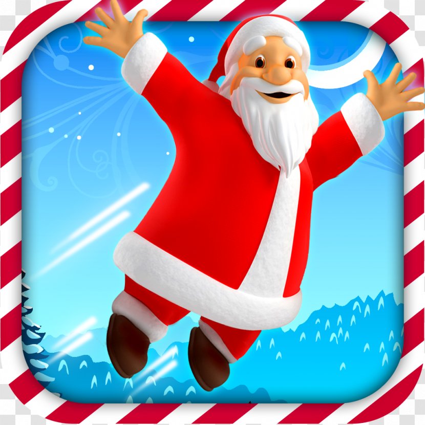 Santa Claus Christmas Ornament Recreation Character - Fictional - Trampoline Transparent PNG