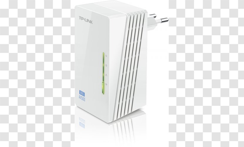 TP-Link Wireless Repeater Power-line Communication Adapter Wi-Fi - Electronic Device - Powerlan Transparent PNG