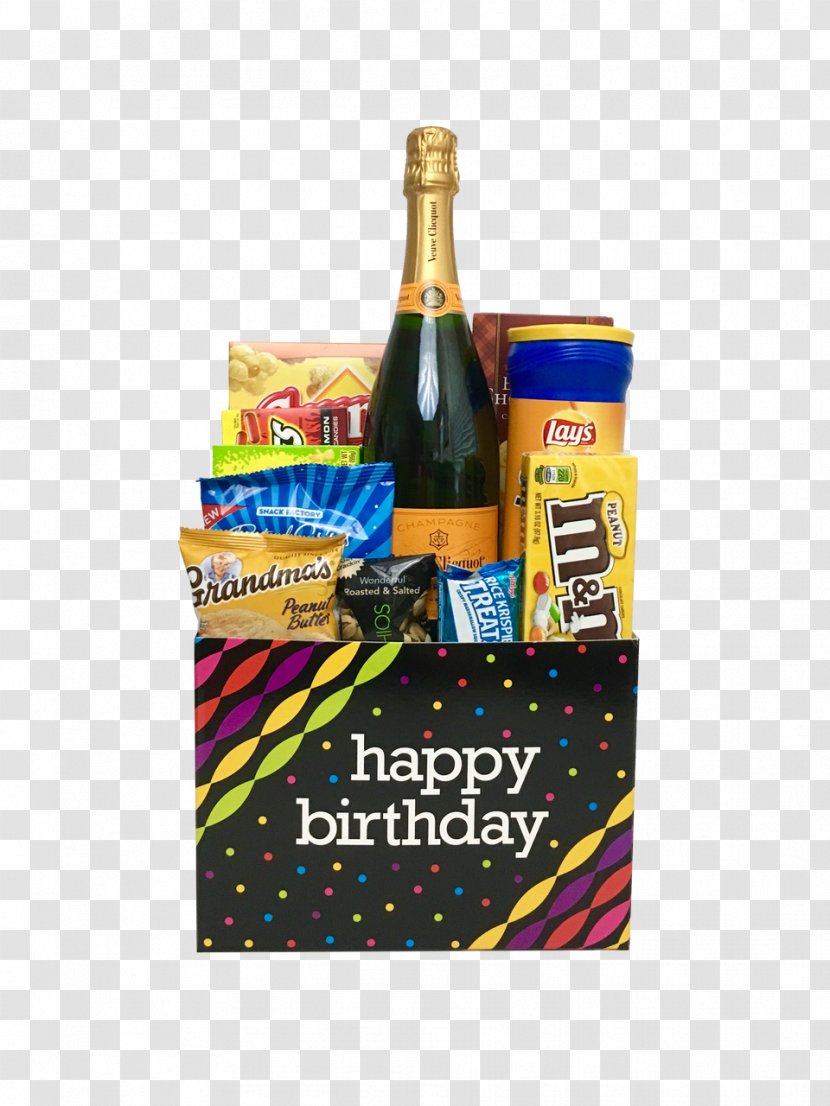 Champagne Food Gift Baskets Wine - Birthday Transparent PNG