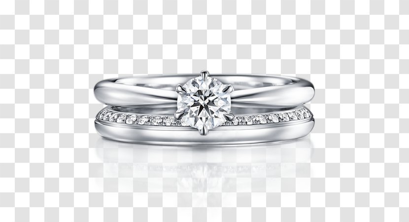 Wedding Ring Platinum Engagement Transparent PNG