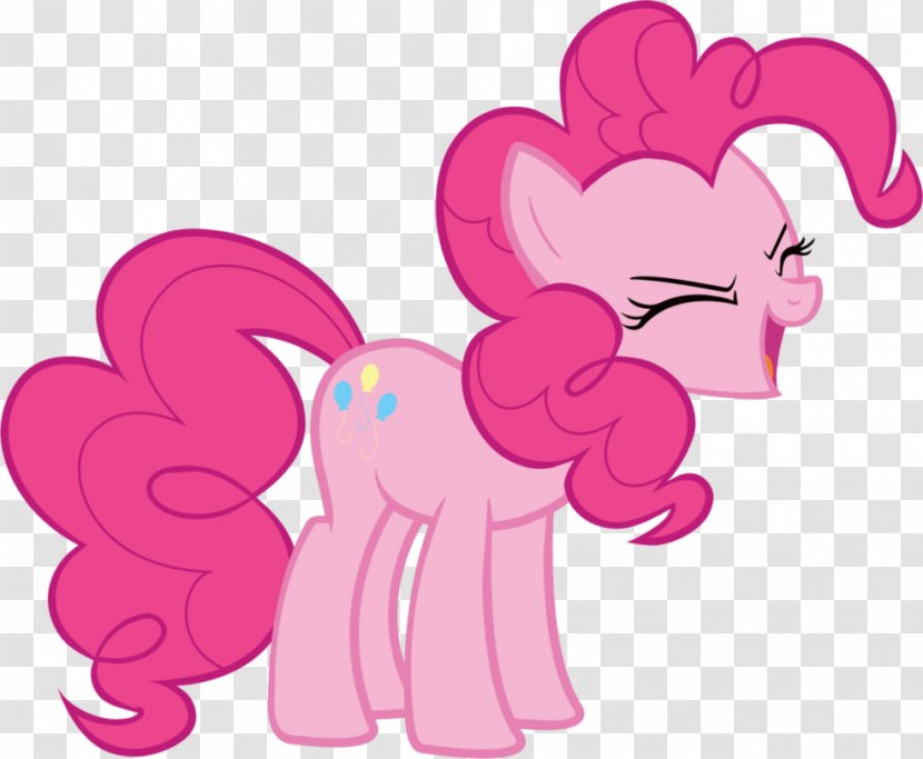 Pinkie Pie Rainbow Dash Rarity Pony Applejack - Heart - My Little Transparent PNG