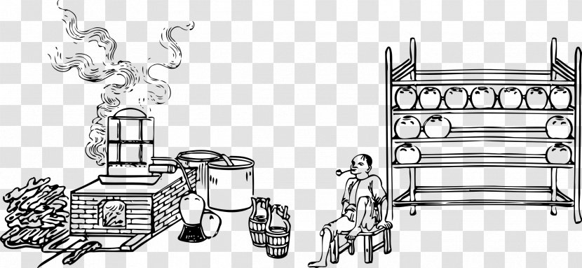 Distillation Clip Art - Furniture - DISTILLERY Transparent PNG