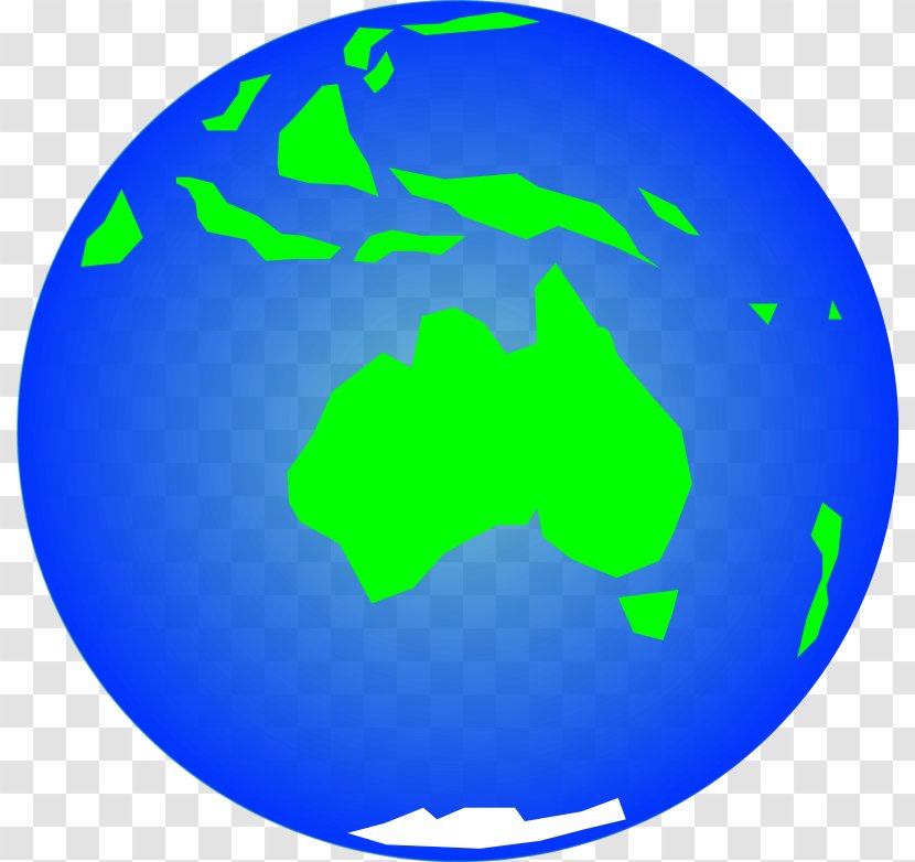 Australia Globe Clip Art - World Map - Free Vector Earth Transparent PNG
