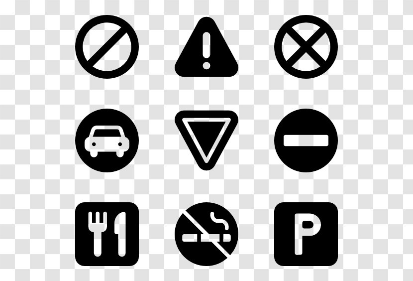 No Symbol - Brand - Traffic Safety Warning Icon Daquan Transparent PNG