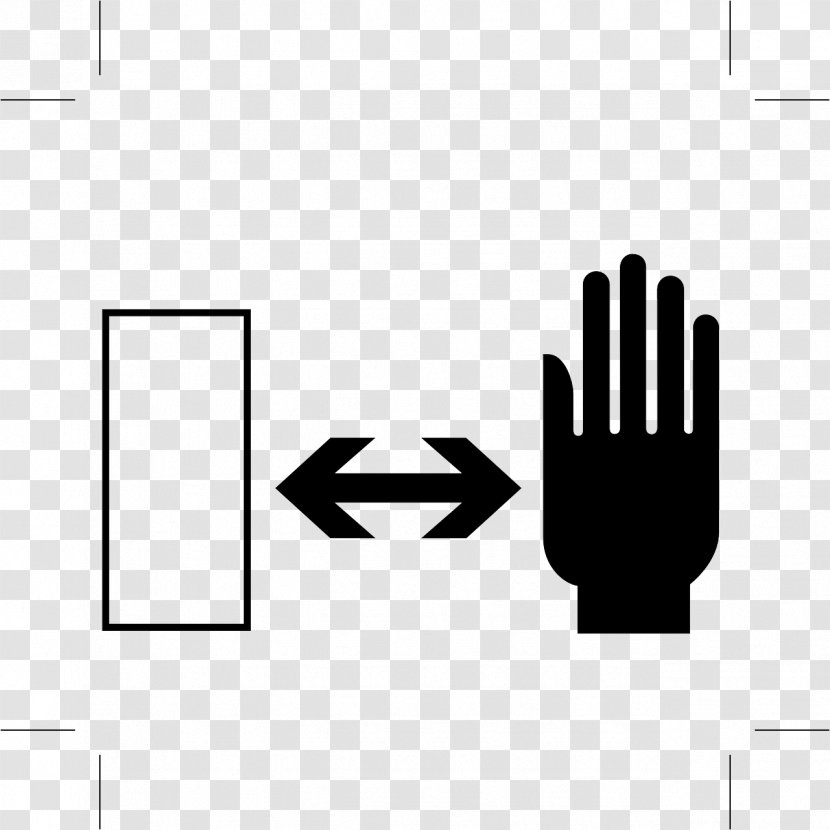 Hand Symbol Number Finger - Black Transparent PNG