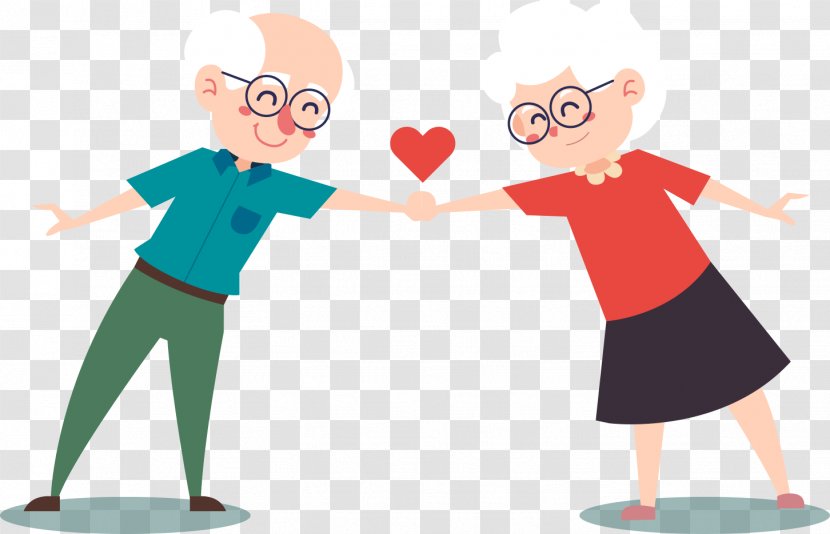 Old Age Family Child Animation Graphic Design - Frame Transparent PNG