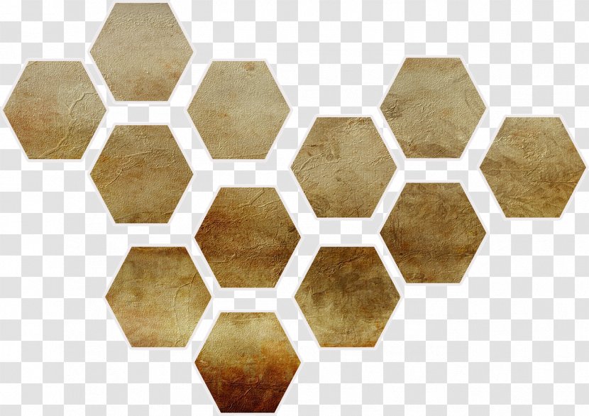 Honeycomb Catan Hexagon - Flooring - Shape Design Transparent PNG