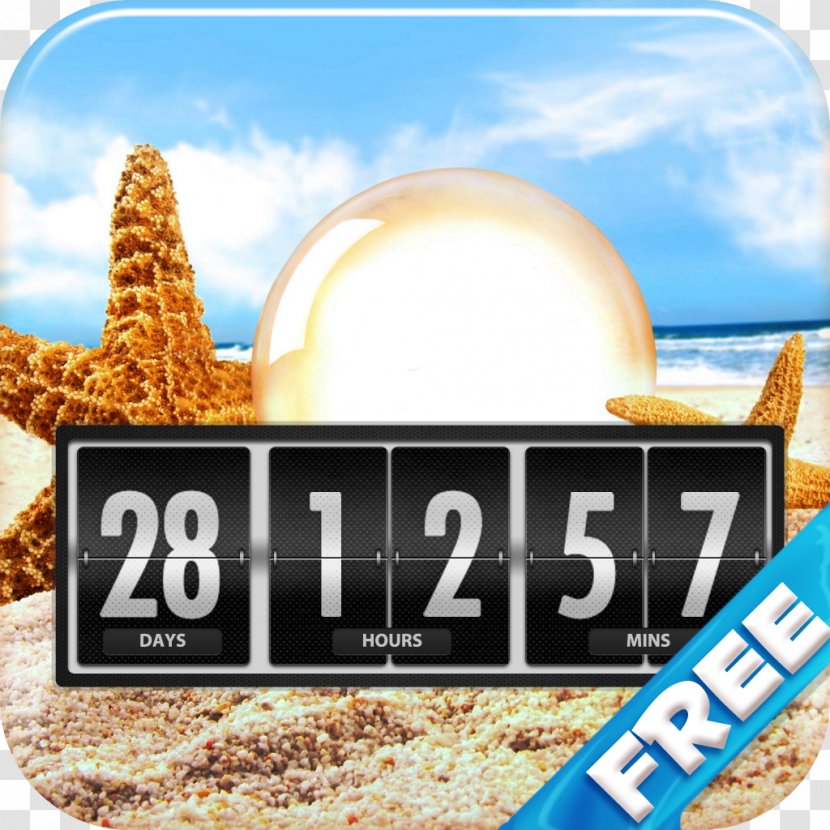 Vacation Countdown Travel Holiday Timer - Mobile Phones Transparent PNG