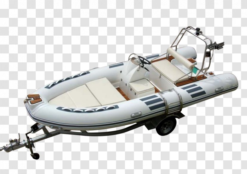 Rigid-hulled Inflatable Boat Yacht - Dinghy Transparent PNG