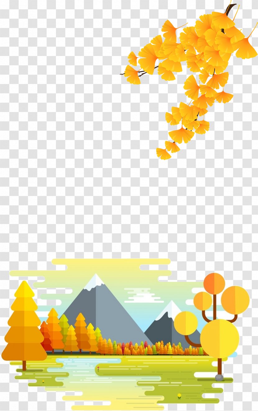 Autumn Border - Ducks Geese And Swans - Beak Transparent PNG