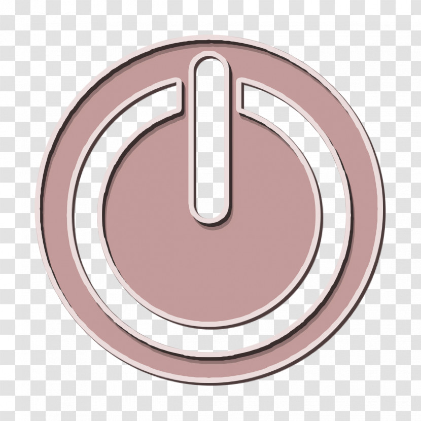 Button Icon Controls Icon Power Sign Icon Transparent PNG