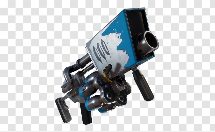 Fortnite Battle Royale Grenade Launcher Weapon Rocket - Machine Transparent PNG