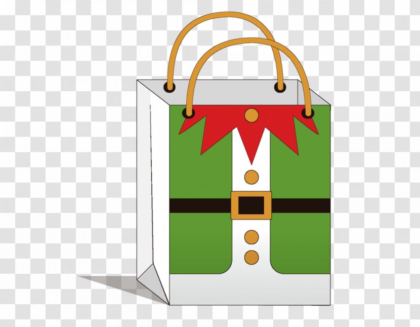 Tote Bag Shopping Image - Gratis - Weihnachtenpackung Transparent PNG