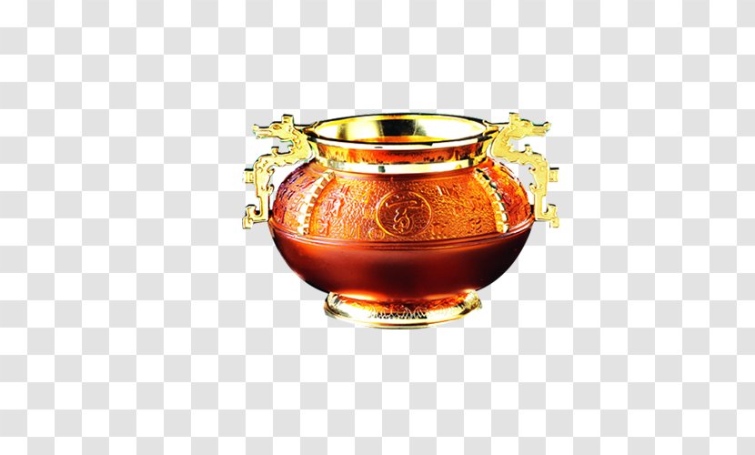 Poster - Gold - Crystal Jar Transparent PNG