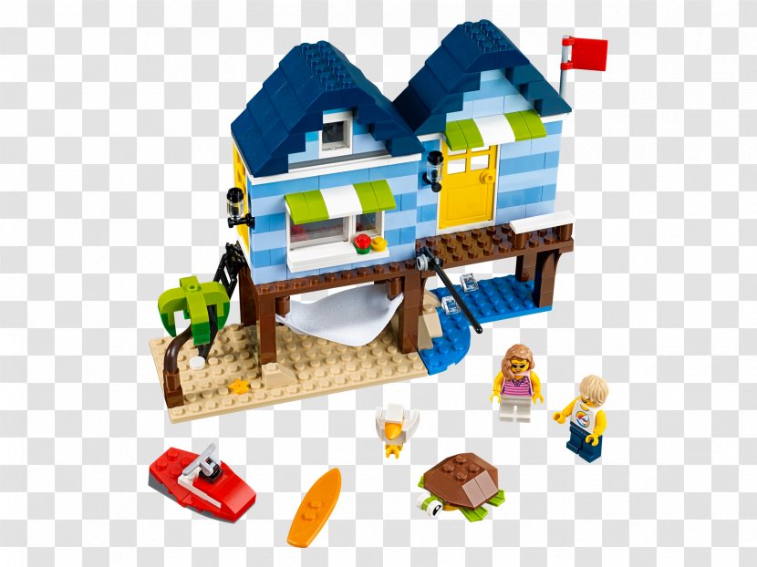 LEGO 31063 Creator Beachside Vacation Lego Toy Minifigure Transparent PNG