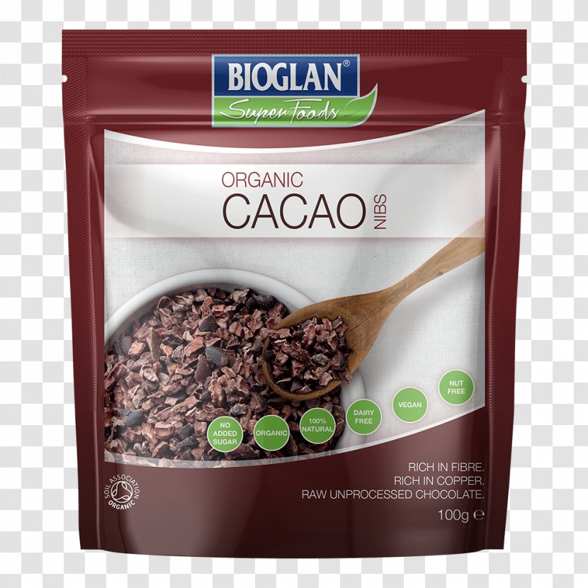 Breakfast Cereal Cocoa Bean Flavor Instant Coffee Organic Food - Cacao Transparent PNG